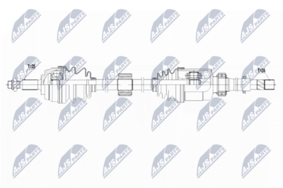 Drive Shaft NTY NPW-RE-144