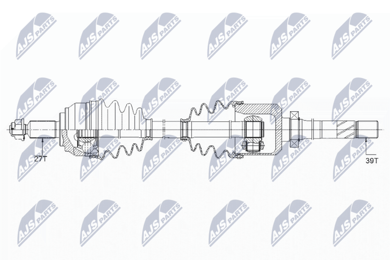 NTY NPW-RE-150 Drive Shaft