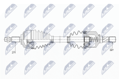 Drive Shaft NTY NPW-RE-154
