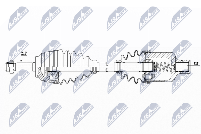 NTY NPW-RE-156 Drive Shaft