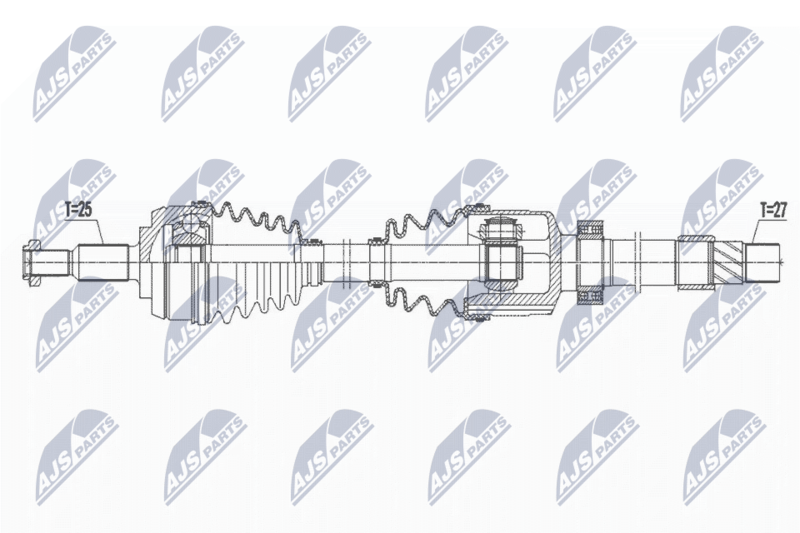 NTY NPW-RE-167 Drive Shaft