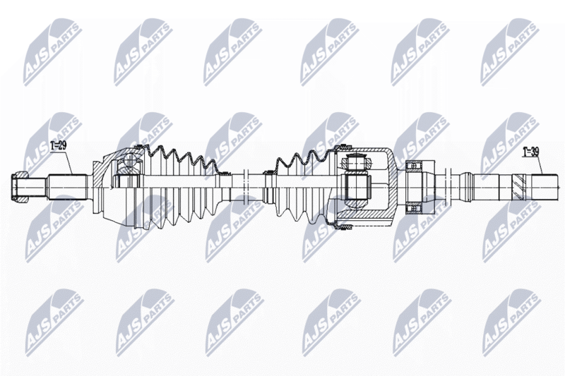 NTY NPW-RE-171 Drive Shaft
