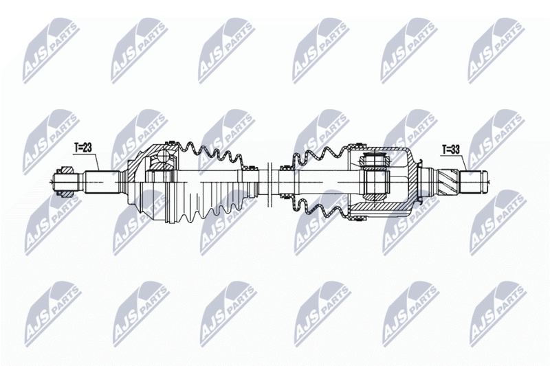 NTY NPW-RE-195 Drive Shaft