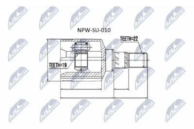 Joint Kit, drive shaft NTY NPW-SU-010