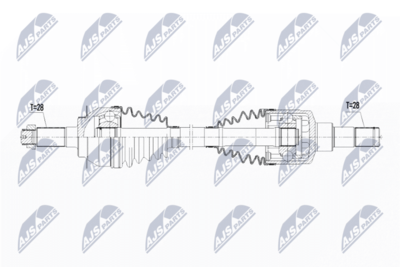 Drive Shaft NTY NPW-SU-019