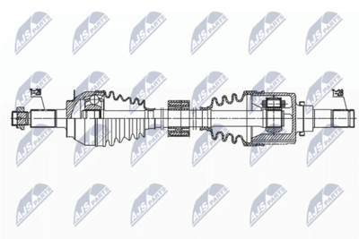 Drive Shaft NTY NPW-SU-040