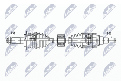 Drive Shaft NTY NPW-SU-060