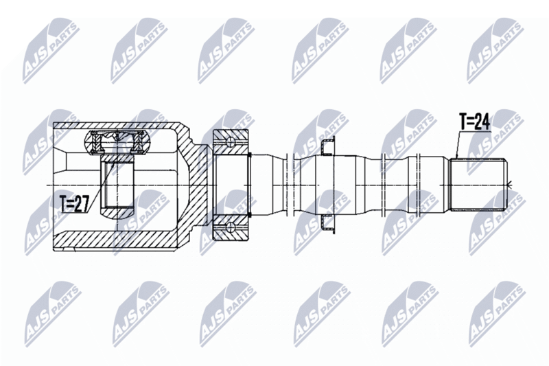 NTY NPW-TY-036 Joint Kit, drive shaft