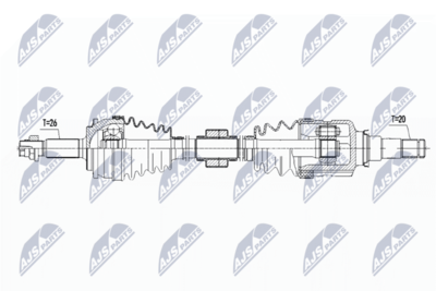 Drive Shaft NTY NPW-TY-087