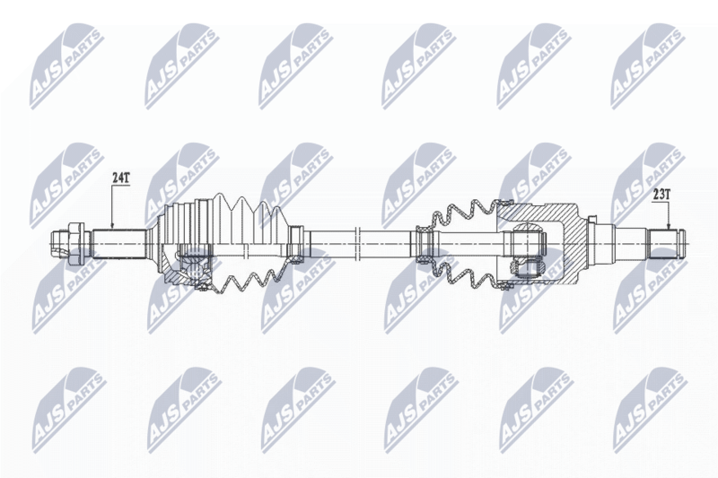 NTY NPW-TY-094 Drive Shaft