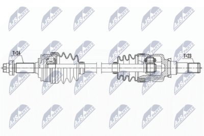 Drive Shaft NTY NPW-TY-127