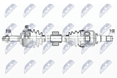 Drive Shaft NTY NPW-TY-139