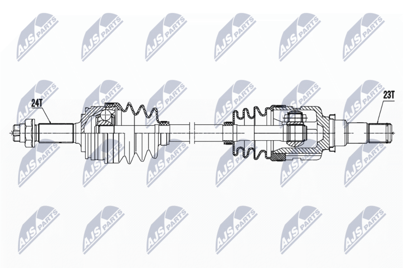 NTY NPW-TY-170 Drive Shaft