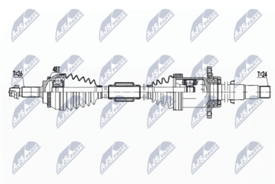 Drive Shaft NTY NPW-TY-174