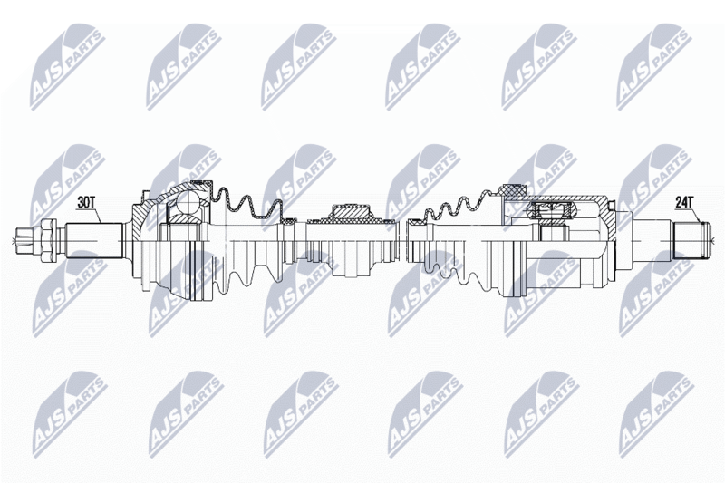 NTY NPW-TY-184 Drive Shaft