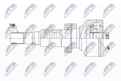 Joint Kit, drive shaft NTY NPW-VV-096