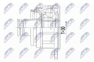 Drive Shaft NTY NPW-VV-127