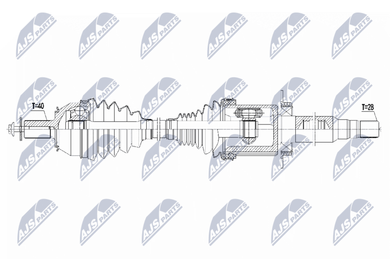 NTY NPW-VV-137 Drive Shaft