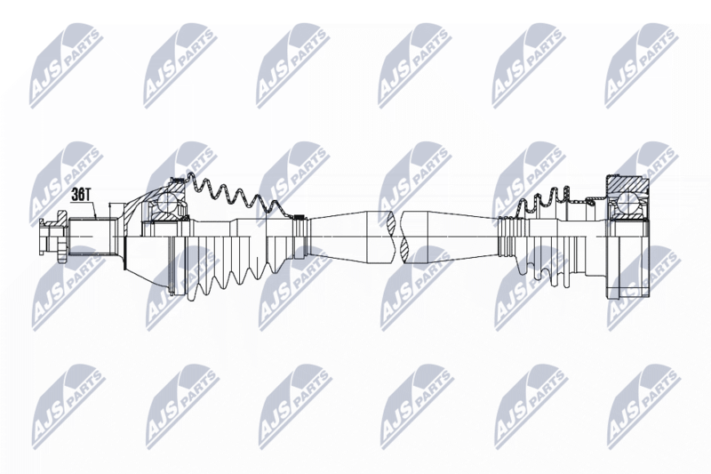 NTY NPW-VW-056 Drive Shaft