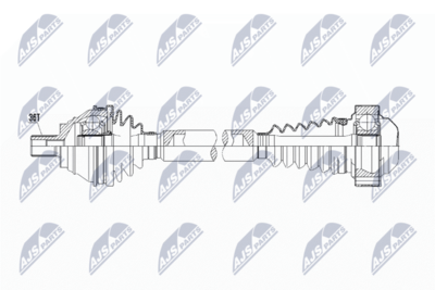 Drive Shaft NTY NPW-VW-060