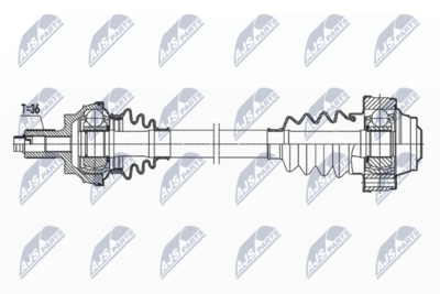 Drive Shaft NTY NPW-VW-169