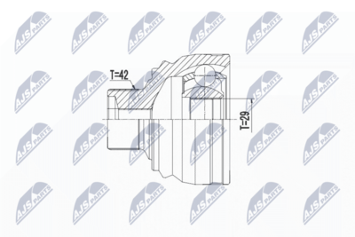 Joint Kit, drive shaft NTY NPZ-AU-056