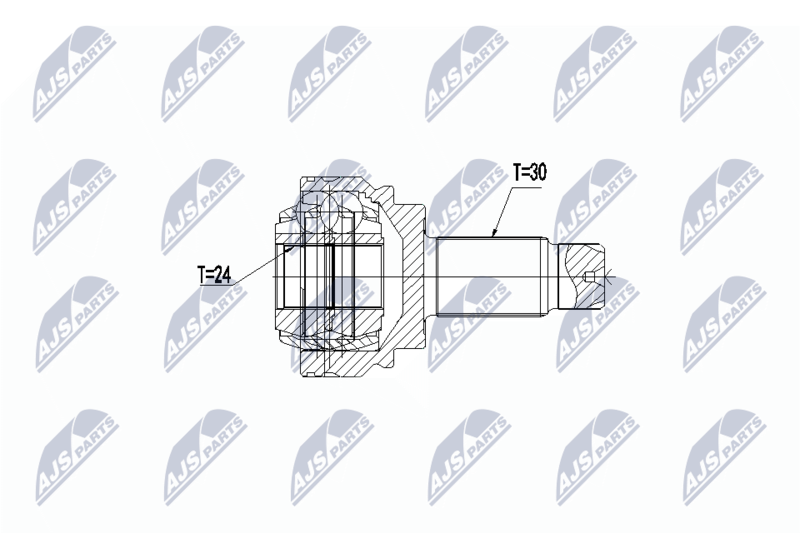 NTY NPZ-BM-012 Joint Kit, drive shaft