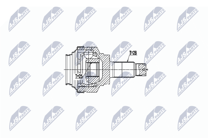 NTY NPZ-BM-017 Joint Kit, drive shaft