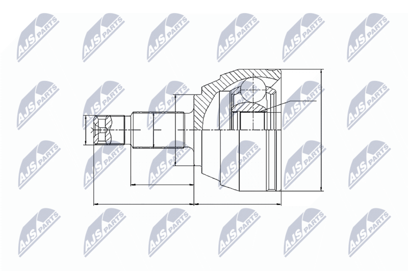 NTY NPZ-FT-020 Joint Kit, drive shaft