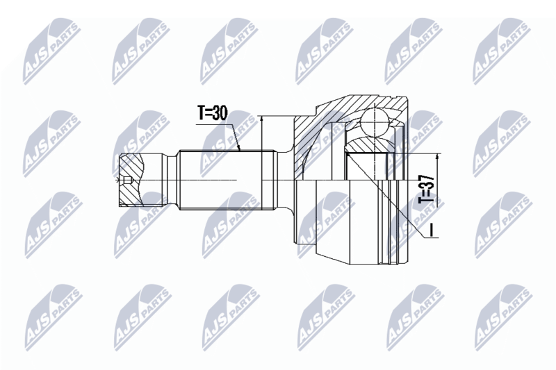 NTY NPZ-ME-025 Joint Kit, drive shaft