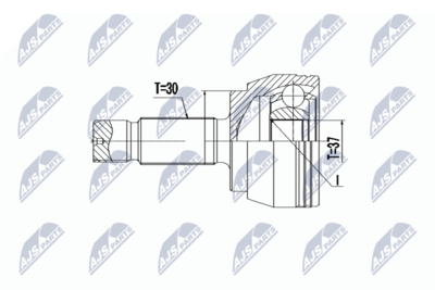 Joint Kit, drive shaft NTY NPZ-ME-025