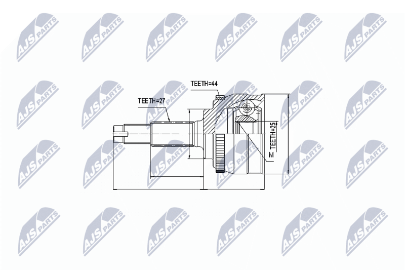 NTY NPZ-NS-001 Joint Kit, drive shaft