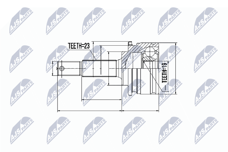 NTY NPZ-NS-036 Joint Kit, drive shaft