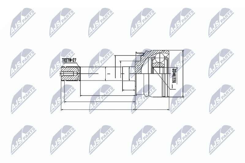 NTY NPZ-NS-051 Joint Kit, drive shaft