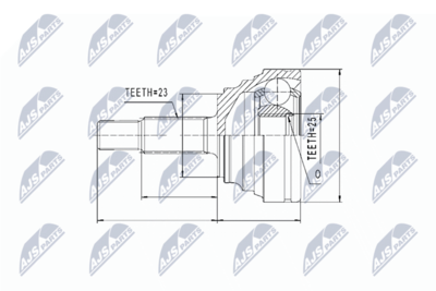 Joint Kit, drive shaft NTY NPZ-RE-005