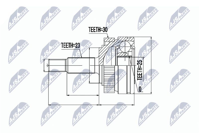 NTY NPZ-RE-011 Joint Kit, drive shaft