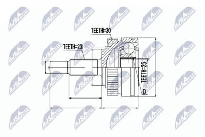 Joint Kit, drive shaft NTY NPZ-RE-011