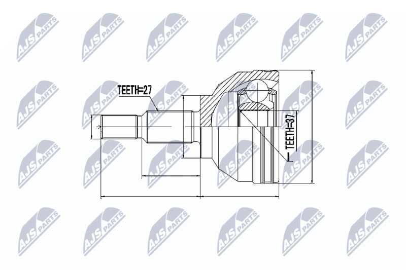 NTY NPZ-RE-016 Joint Kit, drive shaft