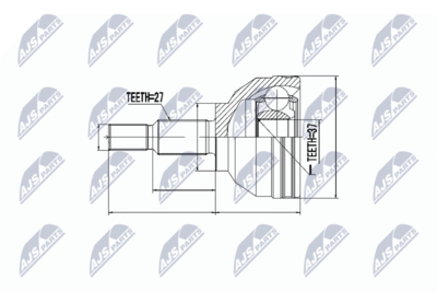 Joint Kit, drive shaft NTY NPZ-RE-016