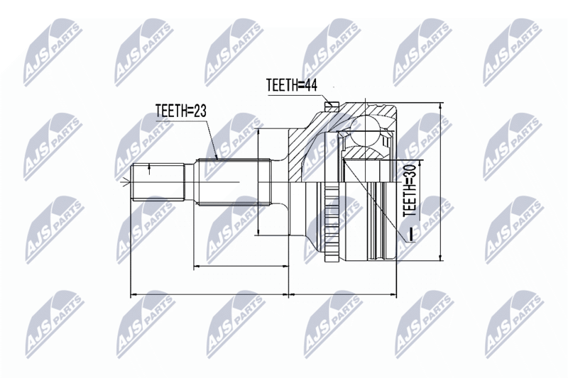 NTY NPZ-RE-020 Joint Kit, drive shaft