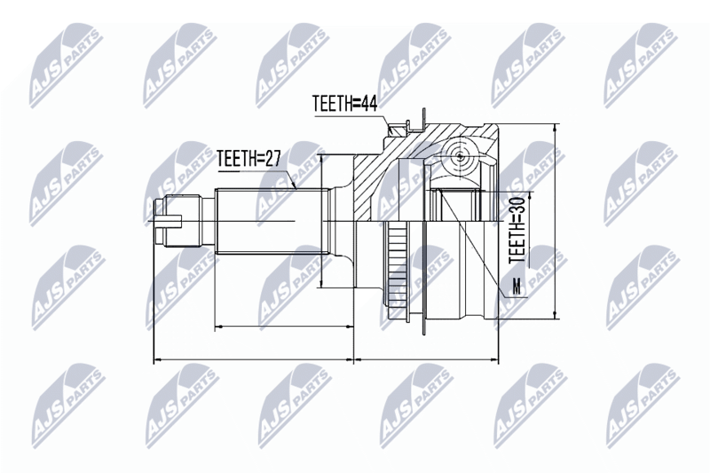 NTY NPZ-SB-013 Joint Kit, drive shaft