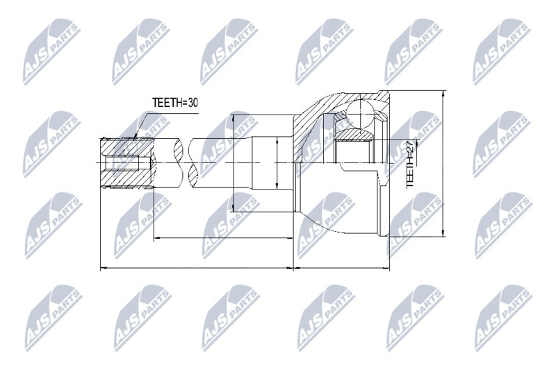 NTY NPZ-TY-002 Joint Kit, drive shaft