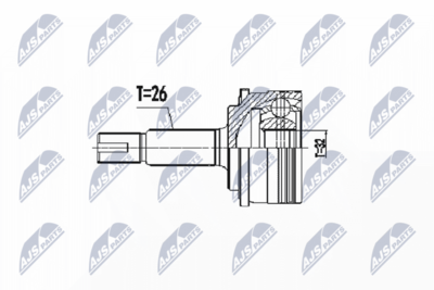 Joint Kit, drive shaft NTY NPZ-TY-105