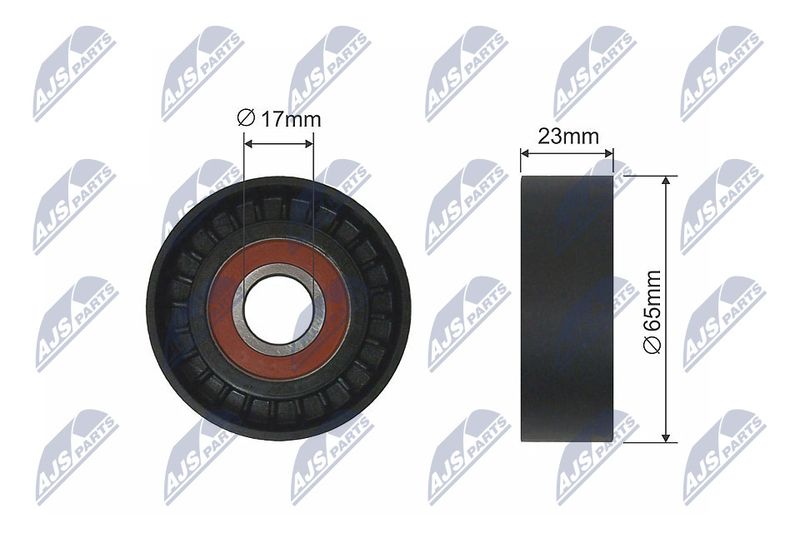 NTY RNK-FR-039 Tensioner Pulley, V-belt