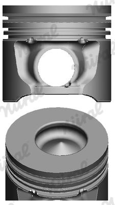 Piston NÜRAL 87-107007-10