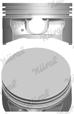 Piston NÜRAL 87-107607-00
