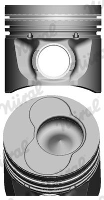 NÜRAL 87-114900-95 Piston