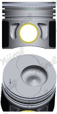 Piston NÜRAL 87-114907-66