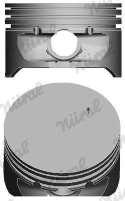 NÜRAL 87-125600-00 Piston