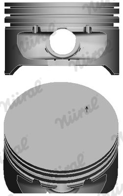 NÜRAL 87-125607-00 Piston